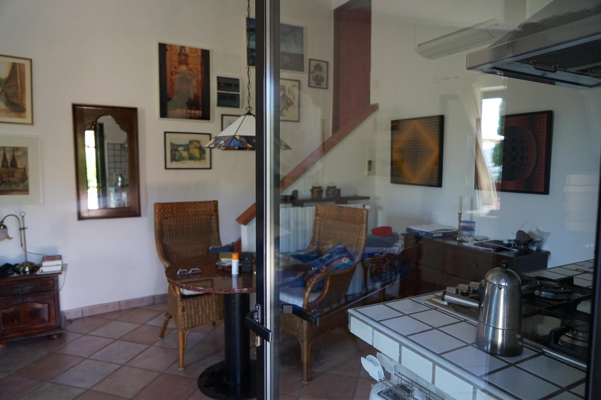 Studio-Appartment In Landhaus Mit Meerblick Porto Azzurro Eksteriør bilde