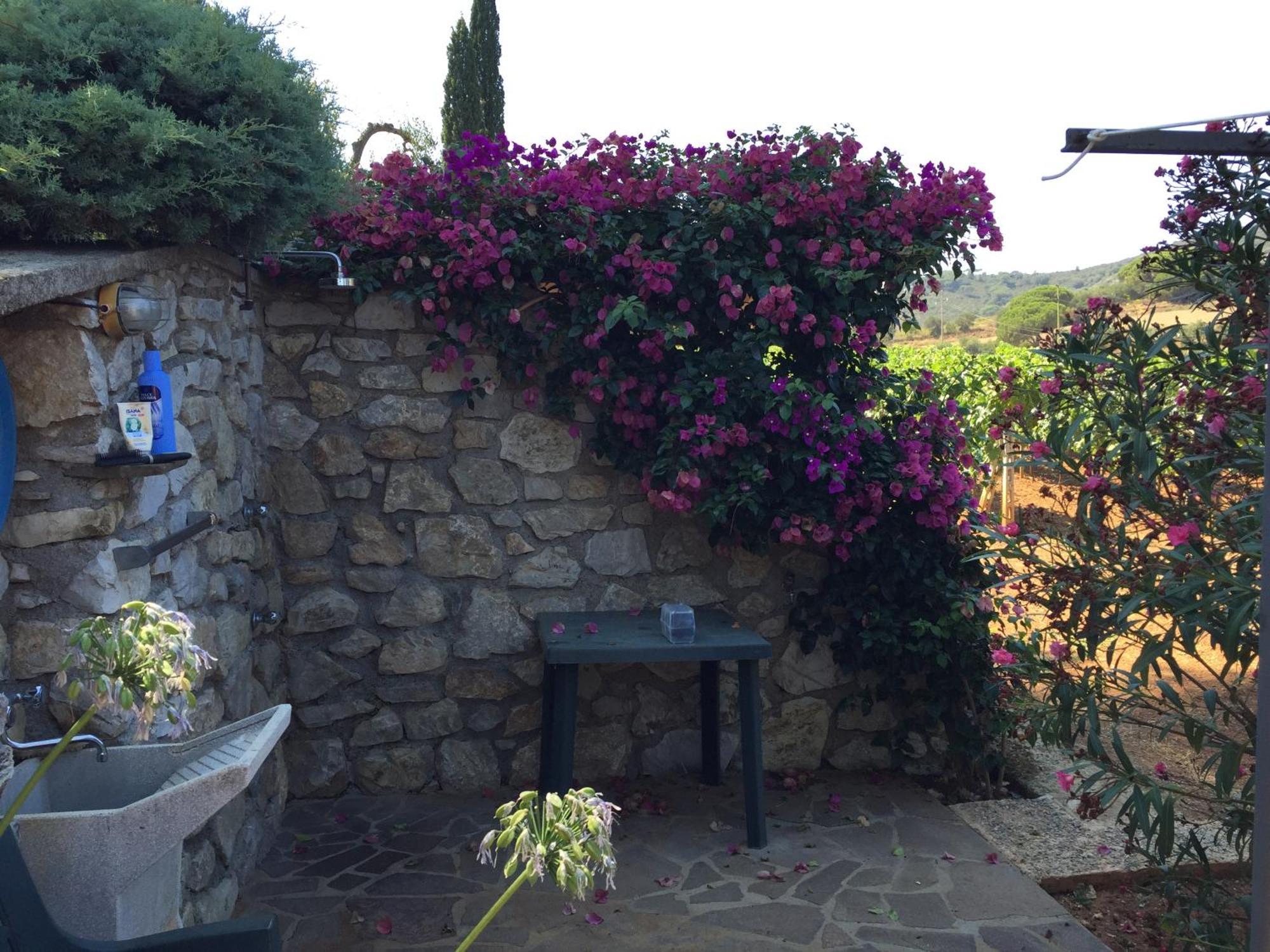 Studio-Appartment In Landhaus Mit Meerblick Porto Azzurro Eksteriør bilde